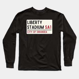 Swansea liberty Stadium Long Sleeve T-Shirt